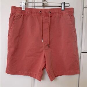 Men's American Eagle Salmon Drawstring Shorts, size small